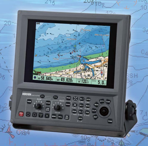Instrument multifonction lecteur de cartes - GTD-120 - Koden electronics - pour navire / couleur / fixe