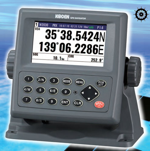 Instrument multifonction GPS - KGP-922 - Koden electronics - DGPS / pour navire / couleur