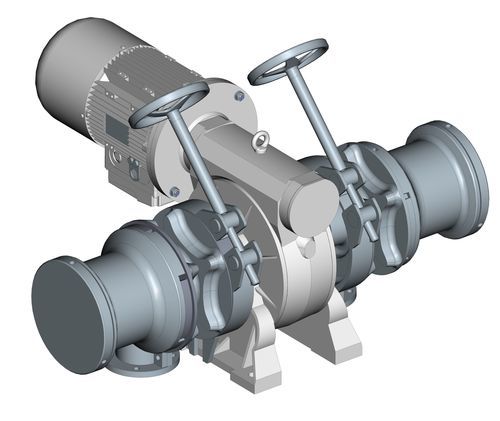 Guindeau électrique - CW-19 - Italwinch - hydraulique / pour bateau / horizontal