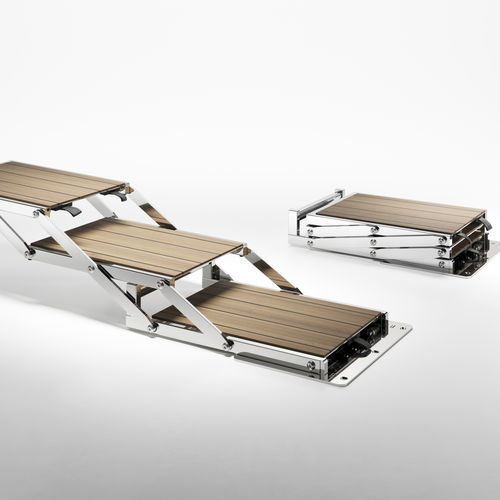 Passerelle pour bateau - 123 - Nautinox - pour yacht / pour voilier / pliable