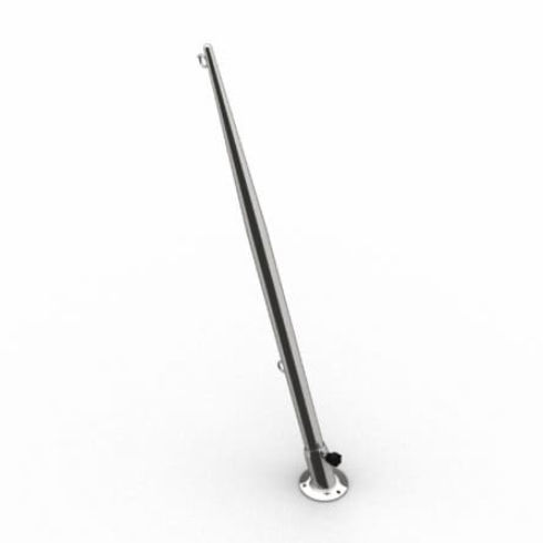 Mât de pavillon pour bateau - 2190  - Nautinox - en inox
