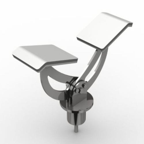 Support d'annexe pour plate-forme - 2510 - Nautinox - pour pont / pour bateau / pour yacht