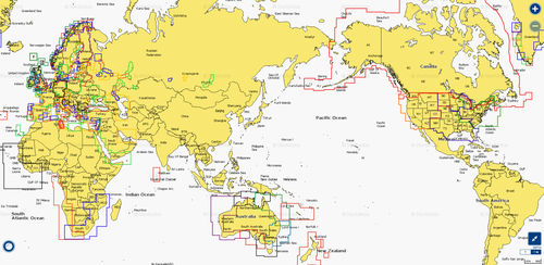 Carte marine numérique - NAVIONICS+ - Navionics