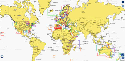 Carte marine 3D - PLATINUM+ - Navionics - numérique