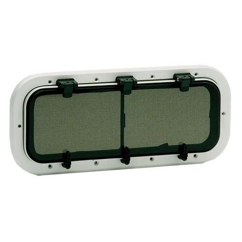 Hublot rectangulaire - 6 series - Pompanette - ovale / elliptique / pour bateau