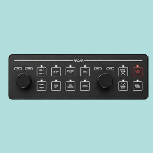 Tableau de commande pour bateau - Commander  370   - Radio Zeeland DMP - de radar