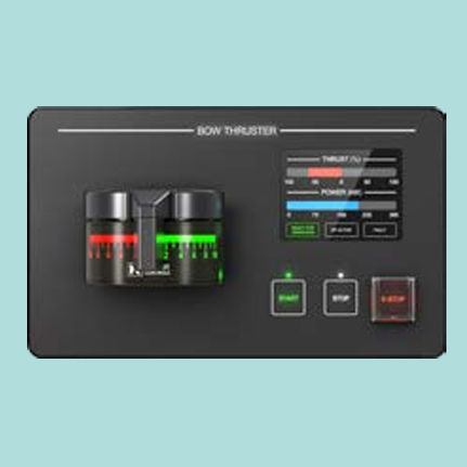 Tableau de commande pour bateau - Commander 365  - Radio Zeeland DMP - pour propulseur / tactile