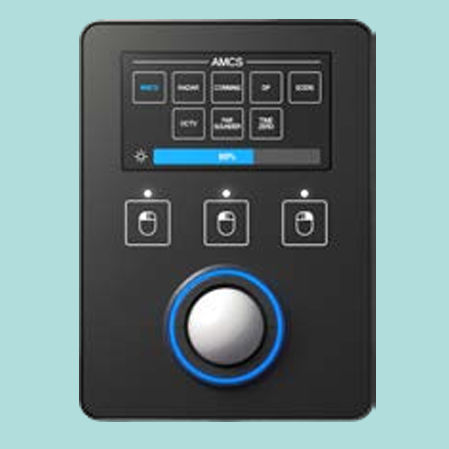 Tableau de commande pour bateau - Commander 335  - Radio Zeeland DMP - pour système / tactile