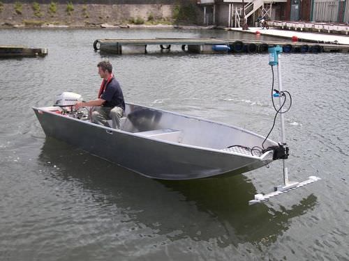 Bateau utilitaire - AUB 3.8 - Water Witch Workboats - hors-bord / en aluminium