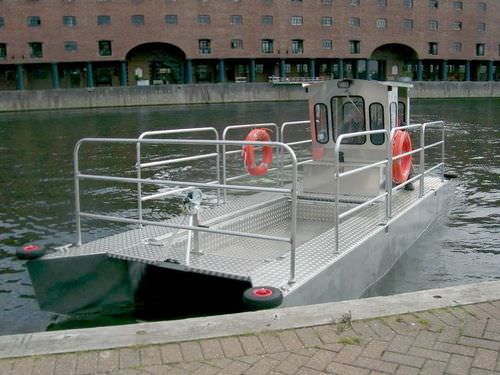 Bateau antipollution - 7M BUDDY - Water Witch Workboats - catamaran / hors-bord / en aluminium