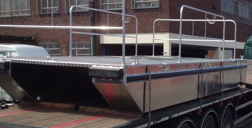 Barge de travail - Water Witch - Water Witch Workboats - hors-bord / en aluminium