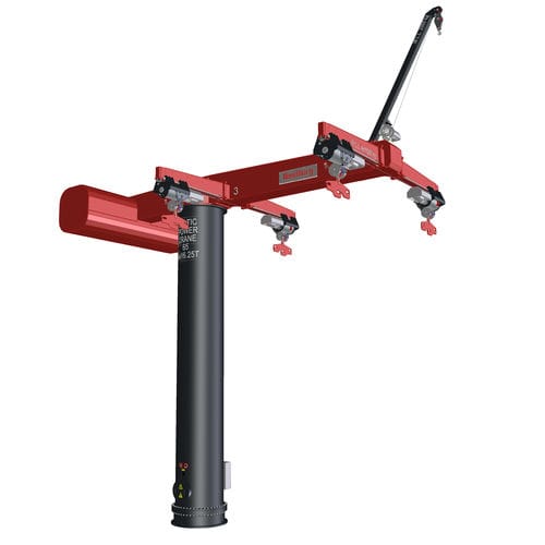 Grue pour chantier naval - SPC 65-4E CW - ROODBERG - pour marina / pour forte charge / à flèche