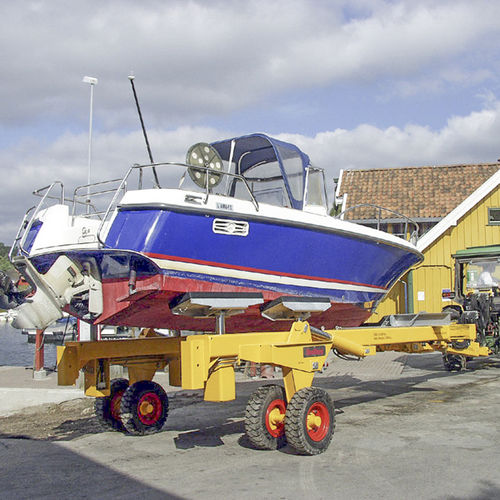 Remorque de manutention - HBC15 - ROODBERG - de mise à l'eau / pour bateau / pour chantier naval