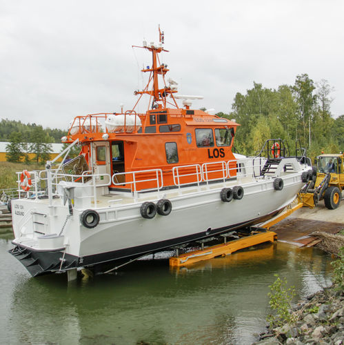Remorque de manutention lourde - RBT47 - ROODBERG - de mise à l'eau / de transport lourd / pour bateau