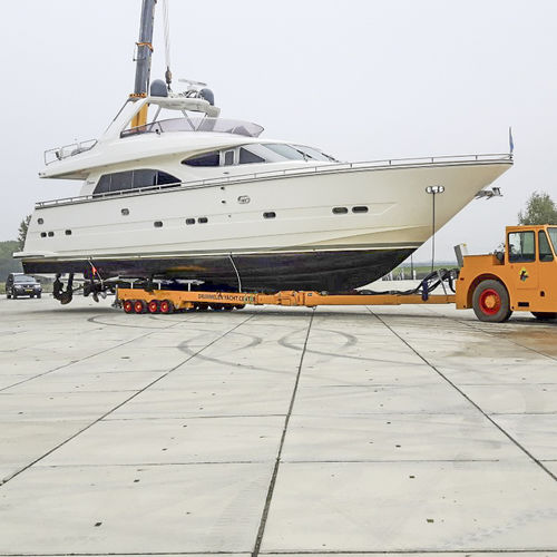 Remorque de manutention lourde - RBT60 - ROODBERG - de mise à l'eau / de transport lourd / pour bateau