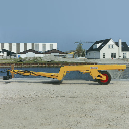 Remorque de manutention - CT10 - ROODBERG - pour bateau / pour chantier naval / à 2 essieux
