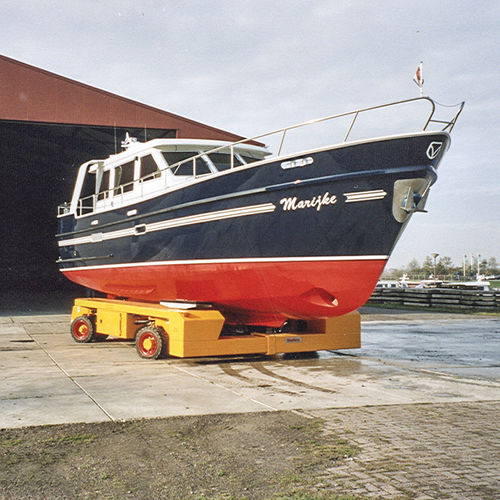 Remorque de manutention - PCT40 - PSM40 - ROODBERG - pour bateau / pour chantier naval / à 4 essieux
