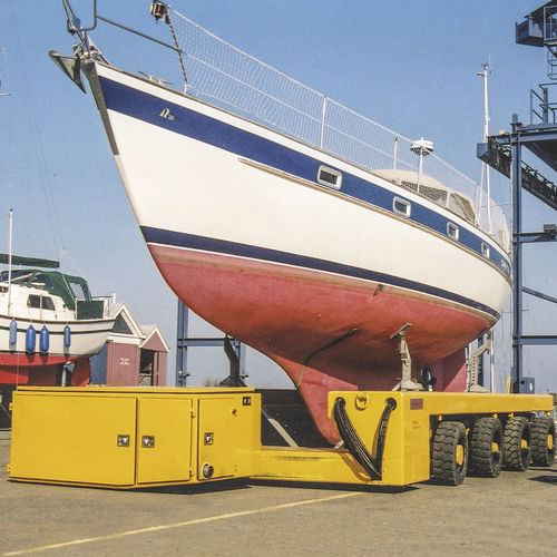 Remorque de manutention - PCT80 - PSM80 - ROODBERG - pour bateau / pour chantier naval / à 8 essieux