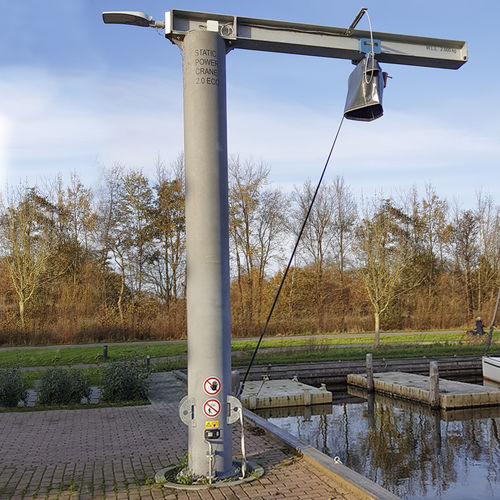 Grue pour chantier naval - SPC 3.2 - ROODBERG - pour marina / potence / manutention de bateau
