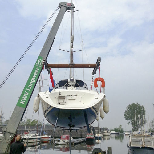 Grue pour marina - YCR 20 - ROODBERG - pour yacht / à flèche / potence pivotante