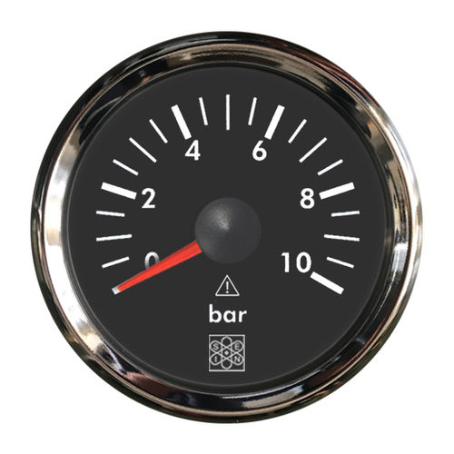 Indicateur pour bateau - OmniLink Line - San Giorgio S.E.I.N srl - de pression / analogique / noir