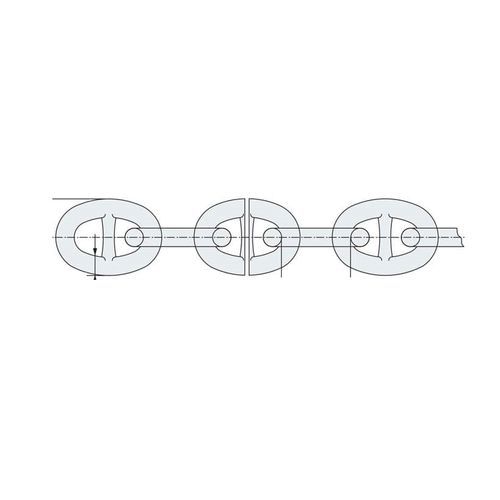 Chaîne pour navire - Sanguineti Chiavari produzione articoli nautici s. - d'ancre / maille à étai / en inox