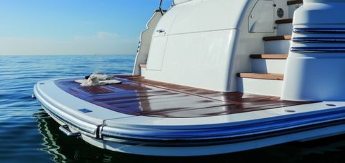 Plateforme élévatrice - Sanguineti Chiavari produzione articoli nautici s. - pour yacht / pour annexe
