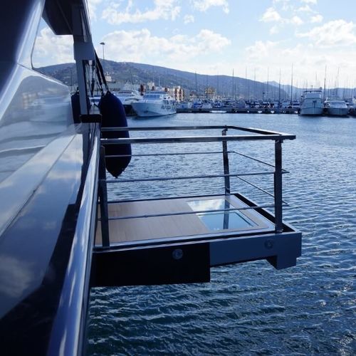 Rambarde pour yacht - Sanguineti Chiavari produzione articoli nautici s.