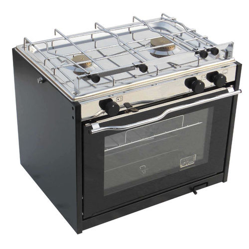 Réchaud four pour bateau - XL2 BLACK - Techimpex - à gaz / 2 brûleurs