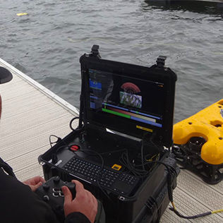 Console de contrôle pour ROV - VideoRay
