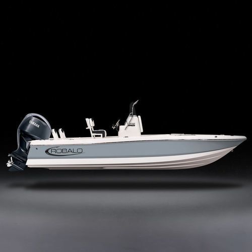 Coque open hors-bord - 206 Cayman Pro - Robalo - essence / coque planante / à console centrale