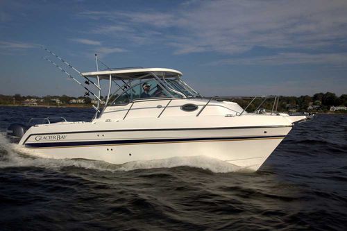Cabin-cruiser catamaran - Glacier Bay Edition 2770 - World Cat - hors-bord / bimoteur / hard-top