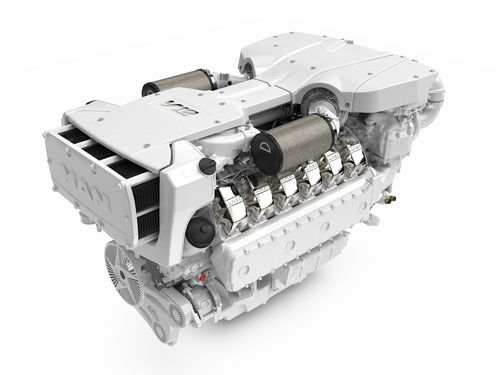 Moteur in-bord - V12-1800 - MAN Truck & Bus SE - Engines & Components - diesel / plaisance / common-rail