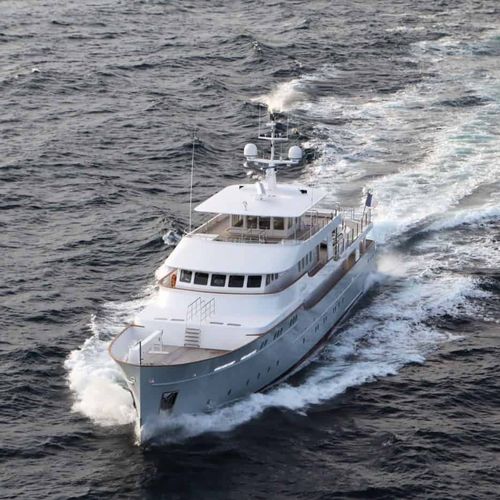 Mega-yacht de croisière - ELISABET - Ocea - avec timonerie / 5 cabines / en aluminium