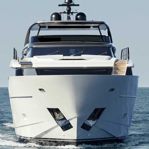 Super-yacht de croisière - SL102 Asymmetric - Cantieri Navali San Lorenzo - classique / à fly / 4 cabines