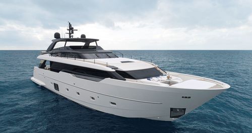 Motor-yacht de croisière - SL96 Asymmetric - Cantieri Navali San Lorenzo - classique / à fly / 4 cabines