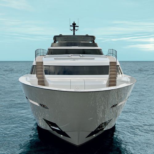 Super-yacht de croisière - SL118 - Cantieri Navali San Lorenzo - à fly / 5 cabines / à déplacement