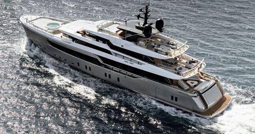 Super-yacht de croisière - Alloy - Cantieri Navali San Lorenzo - raised pilothouse / à déplacement / en aluminium
