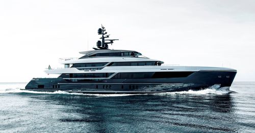 Mega-yacht de croisière - 57 - Cantieri Navali San Lorenzo - raised pilothouse / en acier / avec piscine