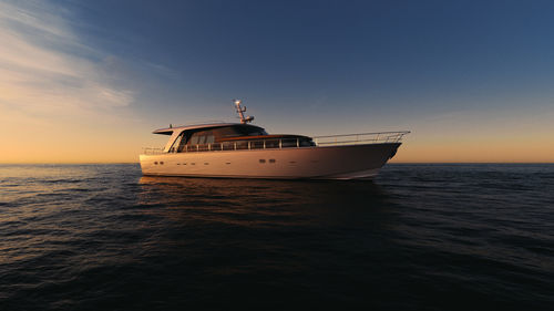 Motor-yacht de croisière - SHE - Cantieri Navali San Lorenzo - moderne / avec timonerie / in-bord