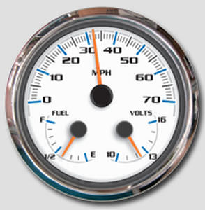 Indicateur pour bateau - MG 1000 - Faria - de niveau / analogique / pour réservoir de carburant
