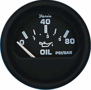 Indicateur pour bateau - GP9599   - Faria - de pression d'huile / analogique
