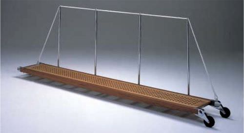 Passerelle pour bateau - CLASSIC - Pin-craft - manuelle / en teck