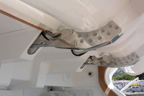 Charnière pour bateau - PN-RZ - Pin-craft - sur mesure / pour porte