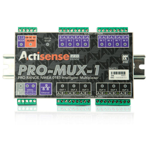 Multiplexeur NMEA 0183® - PRO-MUX-1 - Actisense - données / pour bateau