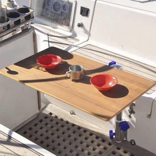 Plateau de table en contreplaqué - S75125T - Forma Marine Furniture, LLC. - placage en teck / de cockpit