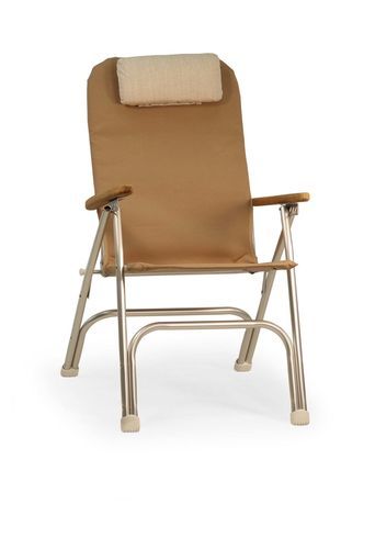 Chaise régisseur pour bateau - MARATHON - Forma Marine Furniture, LLC. - ajustable / pliante / marron