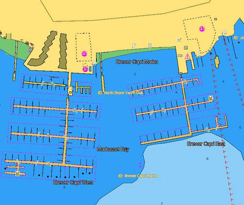Carte marine numérique - NT+ - C-MAP