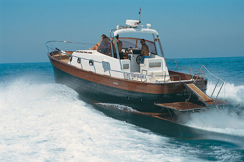 Vedette in-bord - SUPER CORALLO 37 - CO.ME.NA - open / traditionnelle