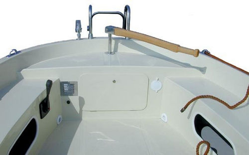 Coque open in-bord - CORALLO 21 ECO - CO.ME.NA - gozzo / traditionnelle